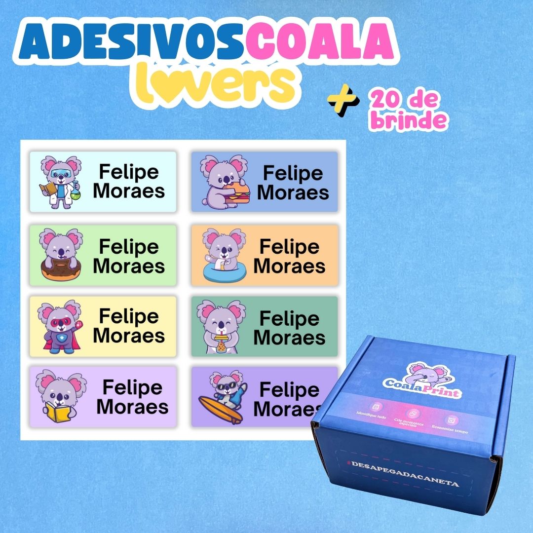 Adesivos CoalaLovers (Exclusivo)