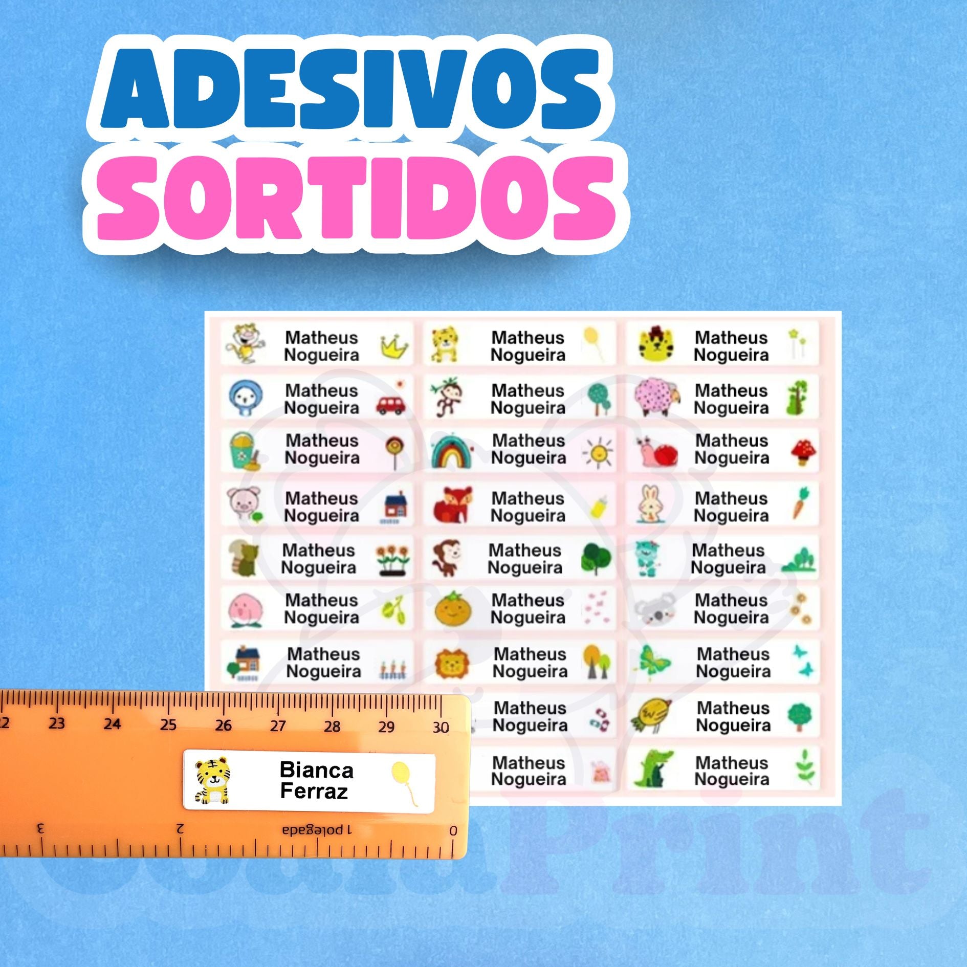 Adesivos Sortidos 360un + Brinde Especial