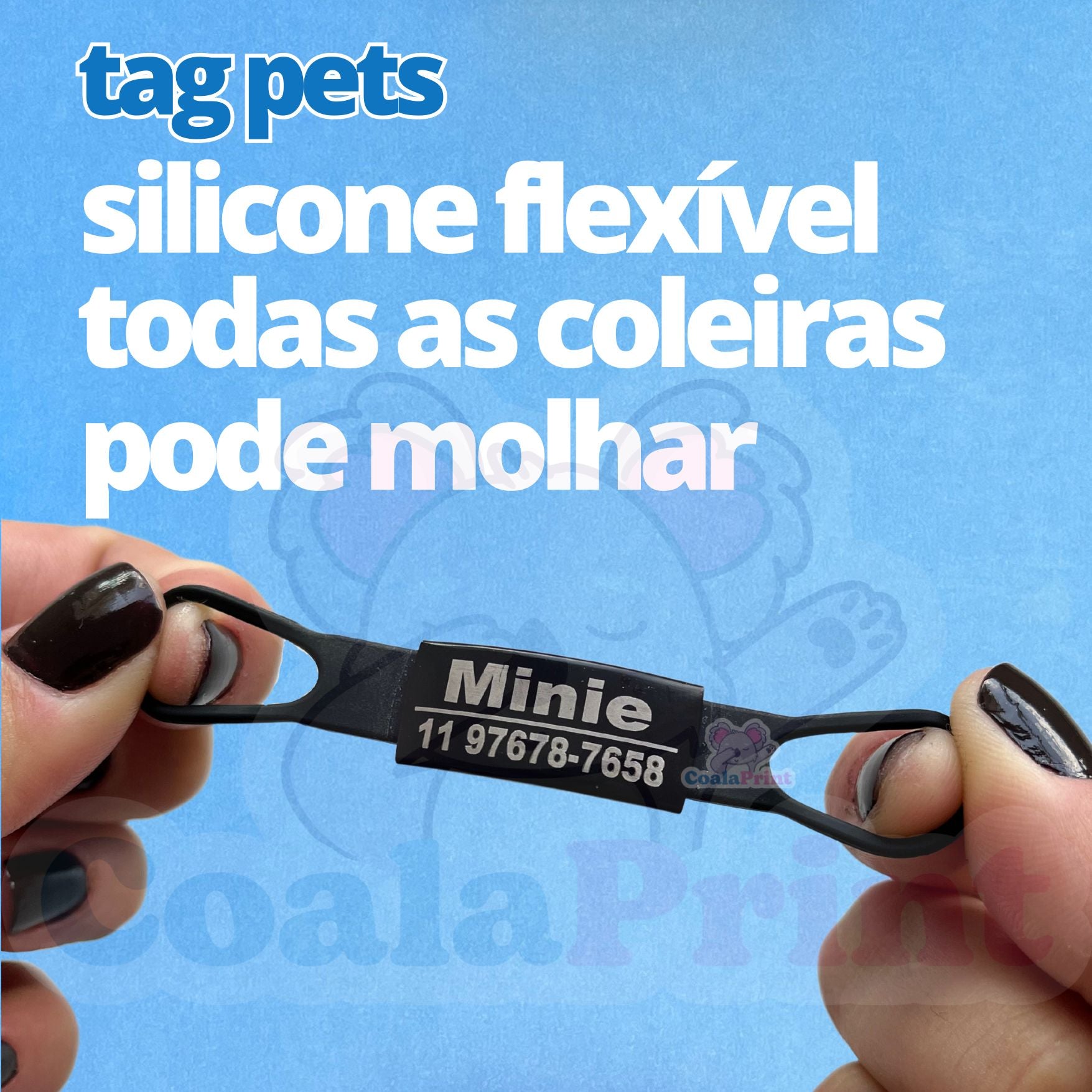 TagPets Personalizada CoalaPrint